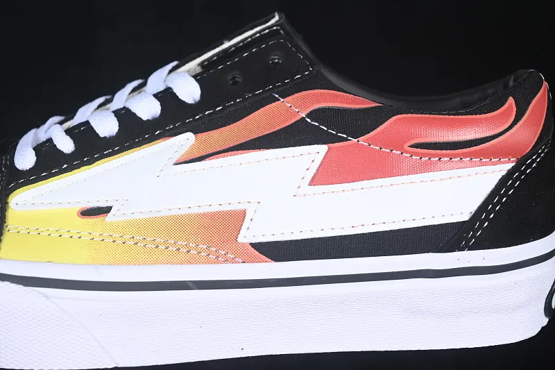 All categories Vans Vans series Vans Low Vans low-top Revenge x Storm Old Skool Lightning joint low-top casual sneakers Black Flame
